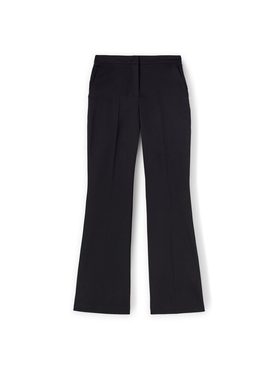 Motivi Motivi Spodnie materiałowe P259Q003883N033 Czarny Flare Fit