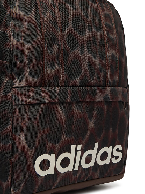 adidas adidas Ruksak ADIDAS LINEAR ESSENTIALS GRAPHIC KD2183 Smeđa