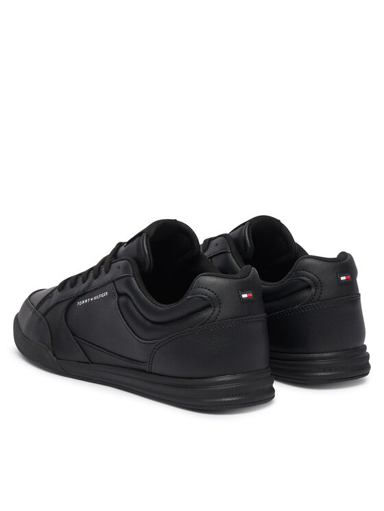 Tommy Hilfiger Tommy Hilfiger Tenisice Low Pro Cupsole Perf Leather FM0FM05944 Crna