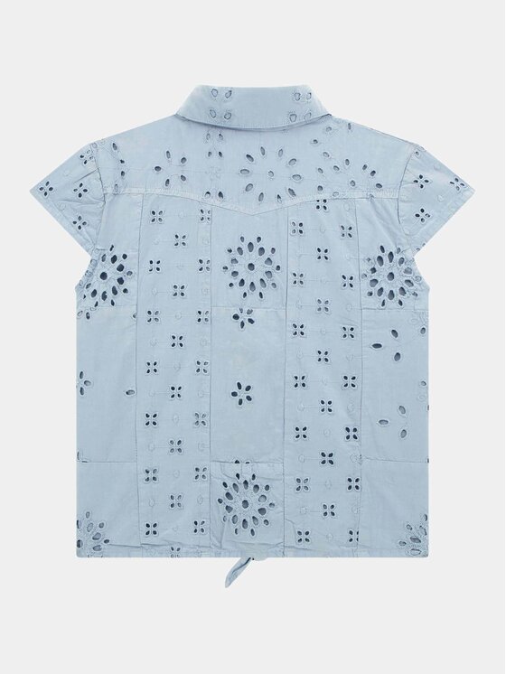 Guess Kids Guess Kids Top 175599 Niebieski Classic Fit