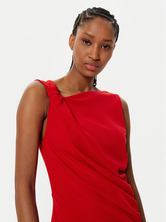 Imperial Imperial Rochie cocktail AFATIKP Roșu Slim Fit