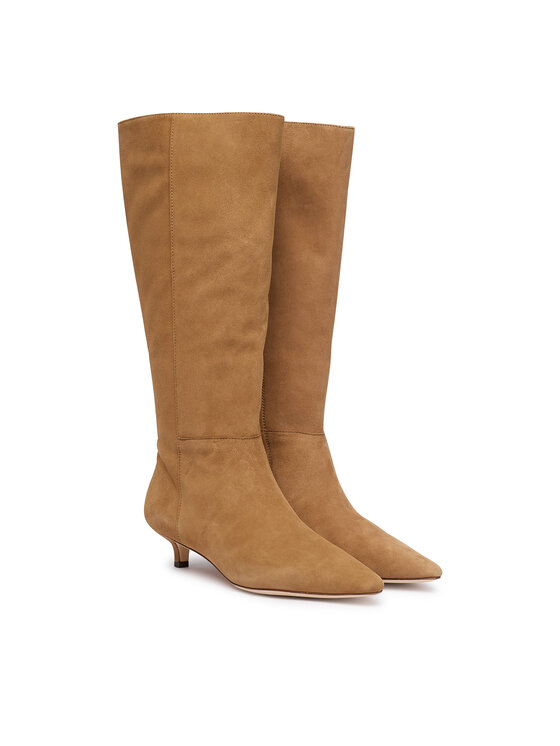 LAUREN RALPH LAUREN LAUREN RALPH LAUREN Cizme Frncsa Tl Hl 802P15726003 Maro deschis