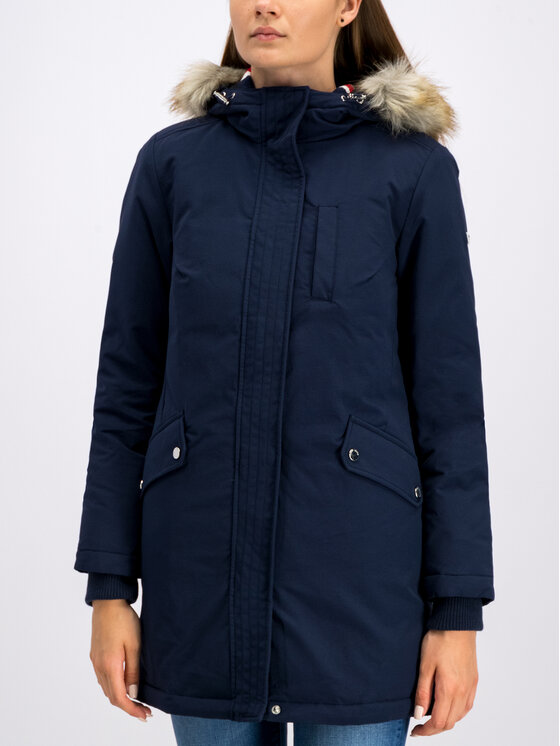 Tommy Jeans Tommy Jeans Cappotto invernale Tjw Technical DW0DW07107 Blu scuro Regular Fit