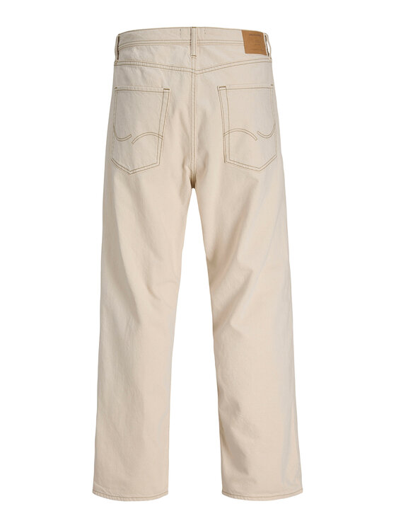 Jack & Jones Jack & Jones Jeansy Alex 12295747 Beżowy jasny Baggy Fit