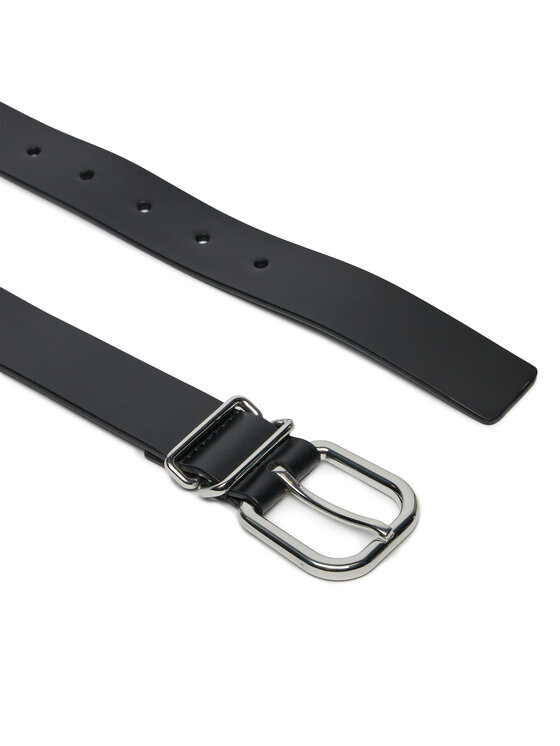 Tommy Jeans Tommy Jeans Ζώνη Γυναικεία Tjw Bold Leather 3.0 AW0AW16255 Μαύρο