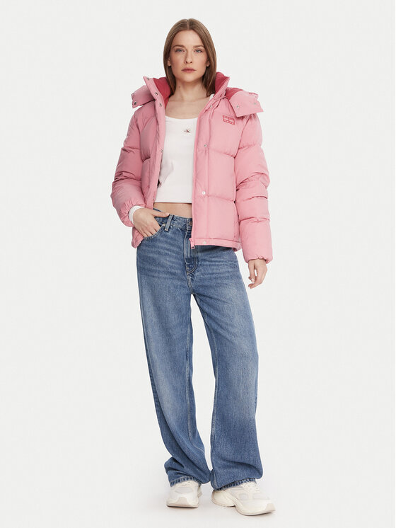 Tommy Jeans Tommy Jeans Μπουφάν πουπουλένιο Alaska DW0DW21623 Ροζ Relaxed Fit