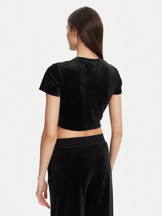 Guess Guess Футболка V3BI01 K0232 Чорний Regular Fit