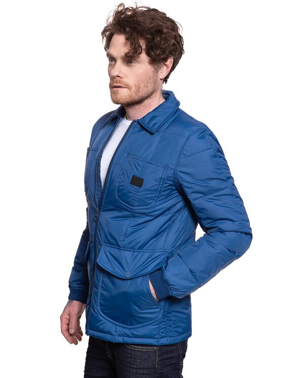 Lee Lee Kurtka przejściowa LIGHTWEIGHT PADDED Niebieski Regular Fit
