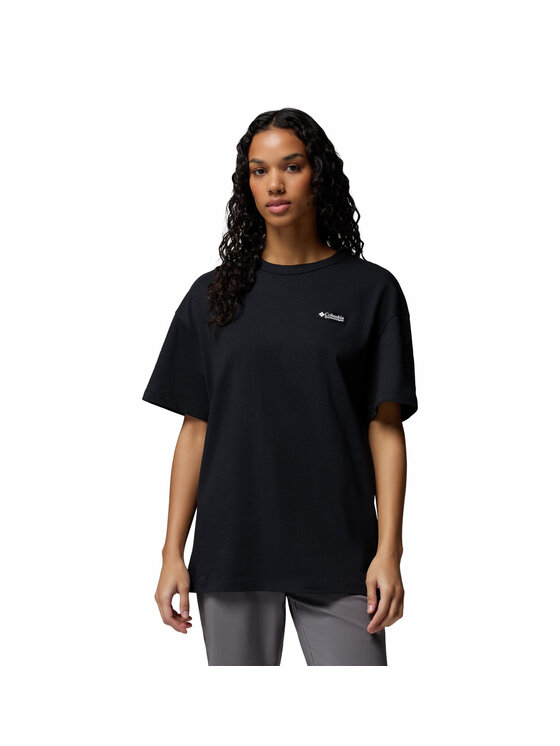 Columbia Columbia T-Shirt 215496 Czarny Regular Fit