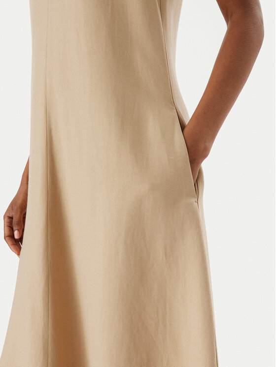 Weekend Max Mara Weekend Max Mara Kasdieninė suknelė Egoista 2515221072 Smėlio Regular Fit