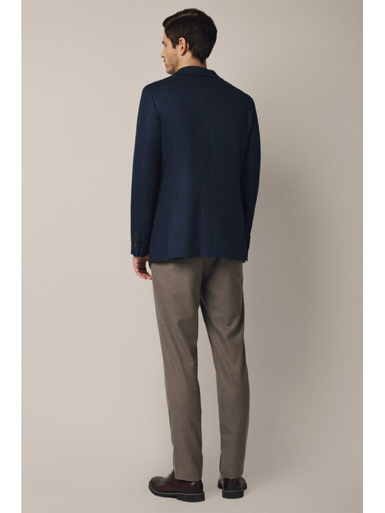 Lancerto Lancerto Marynarka Frascati MA073225000011 Granatowy Slim Fit