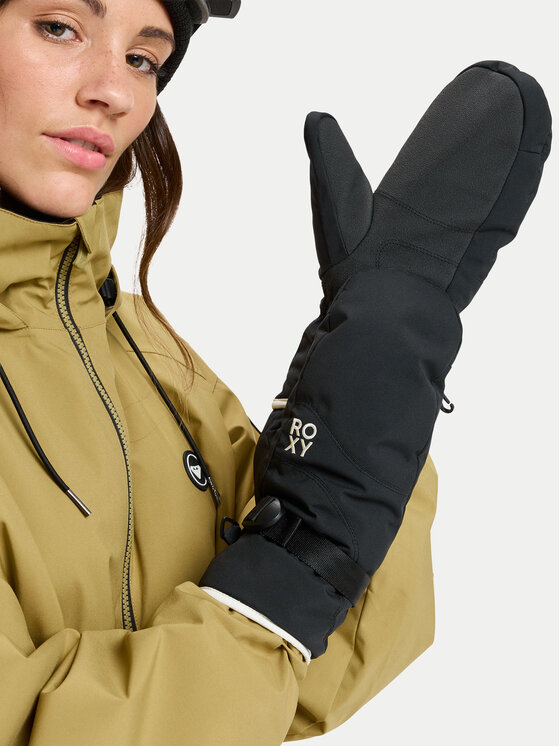 Roxy Roxy Γάντια για σκι Jetty Solid Mitt  ERJHN03268 Γκρι