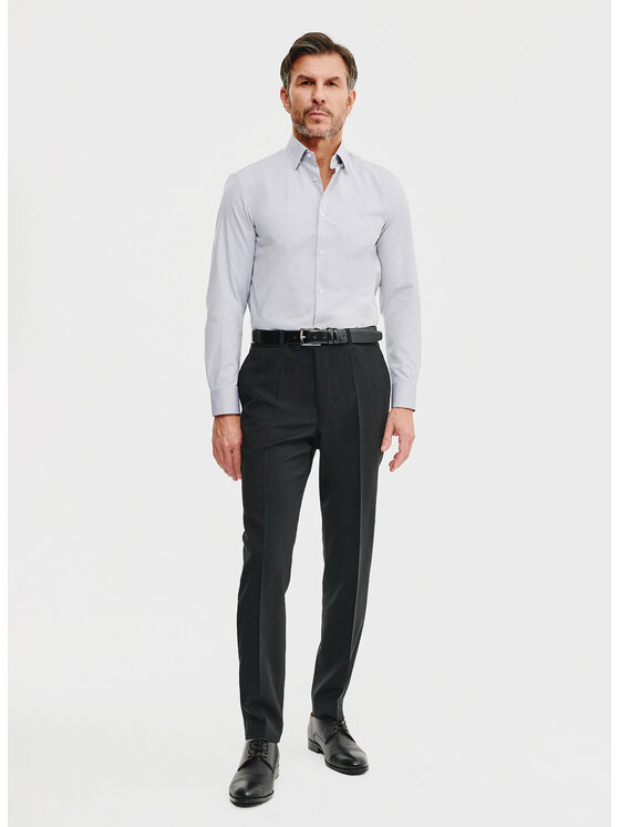 Pako Lorente Pako Lorente Koszula P25SF-1X-006 Szary Slim Fit