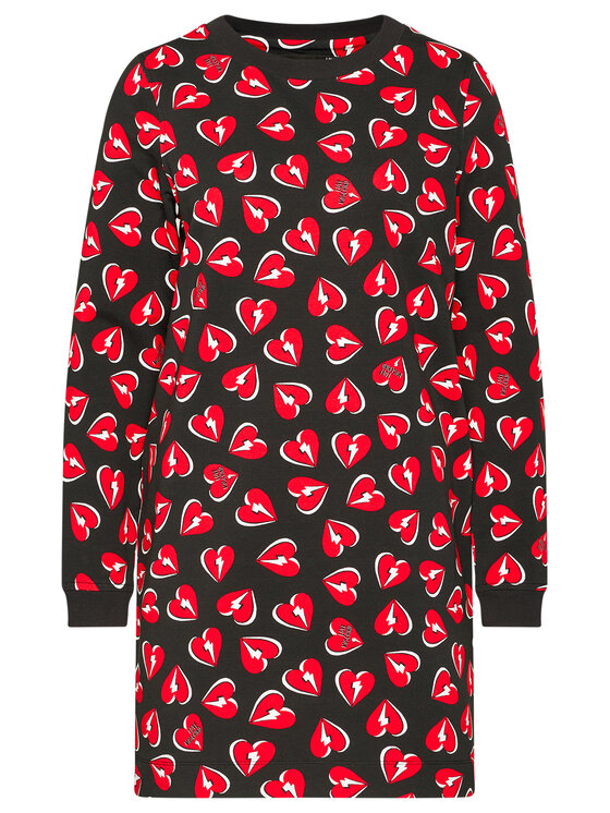 Vestito love moschino cuori 2025