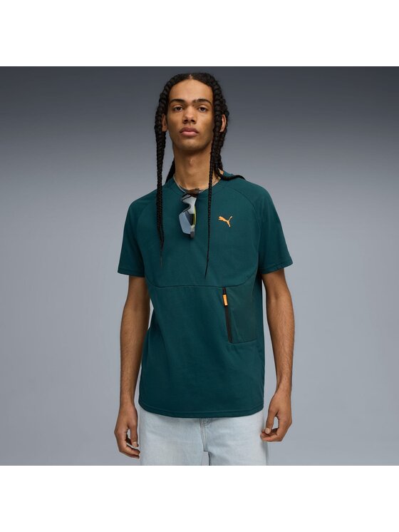 Puma Puma T-Shirt 629673 Zielony Regular Fit