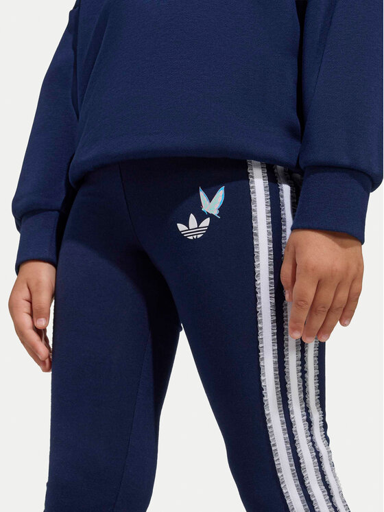 adidas adidas Súprava mikina a legíny Disney KE0484 Tmavomodrá Slim Fit