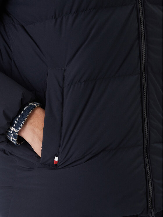 Tommy Hilfiger Tommy Hilfiger Vatovaná bunda MW0MW40616 Tmavomodrá Regular Fit