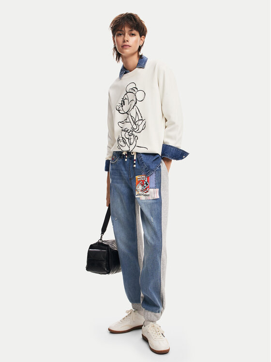 Desigual Desigual Joggers 24WWDD89 Blau Regular Fit