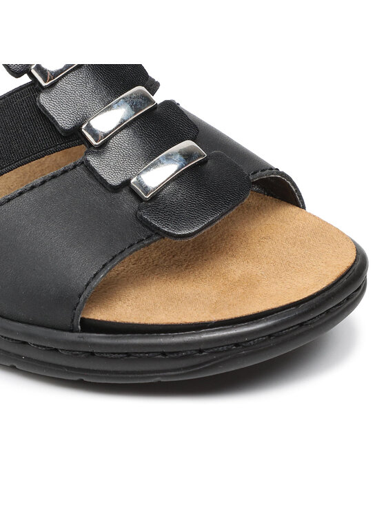 Rieker Rieker Sandalen 64580-00 Schwarz