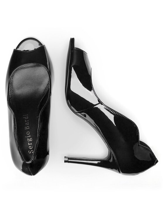 Sergio Bardi Sergio Bardi Pantofi cu toc subțire WYL3308-4Z-SB Negru