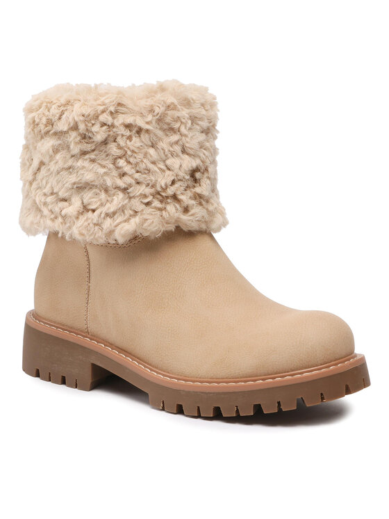 Jenny Fairy Jenny Fairy Schnürstiefeletten WS5628-08 Beige
