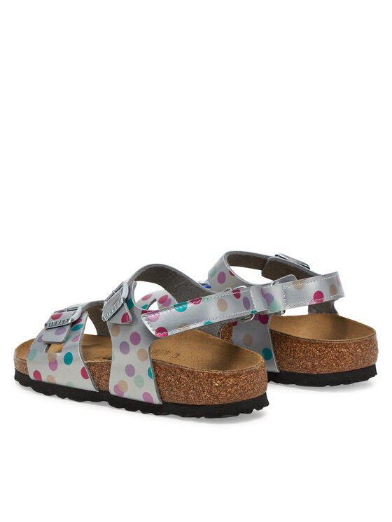 Birkenstock Birkenstock Sandali Rio As Kids 1029527 D Srebrna