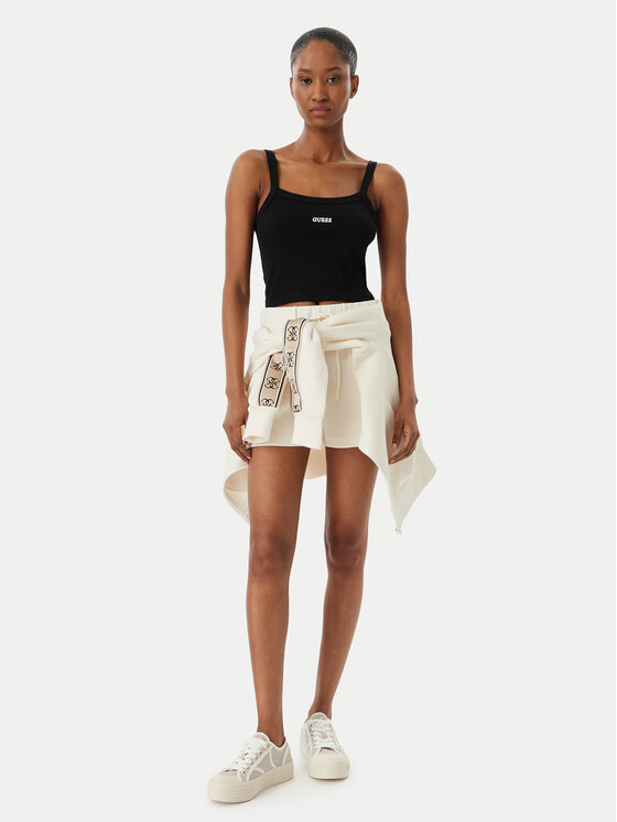 Guess Guess топ V6GP16 K3180 Черен Regular Fit