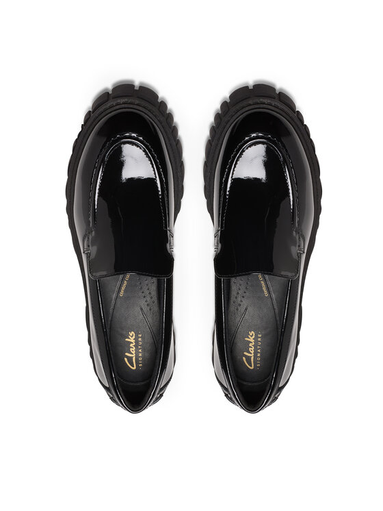 Clarks Clarks Čevlji brez vezalk Page Loafer 26178682 Črna