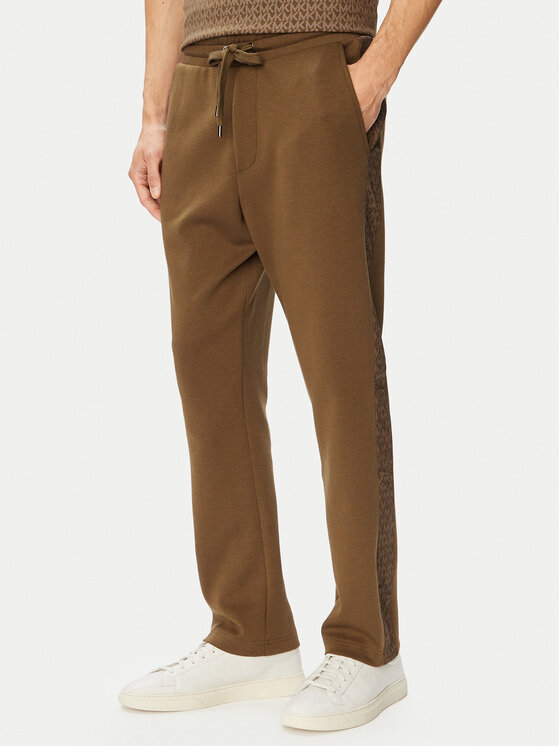 MICHAEL Michael Kors MICHAEL Michael Kors Sportinės kelnės CF552Q65MF Chaki Regular Fit