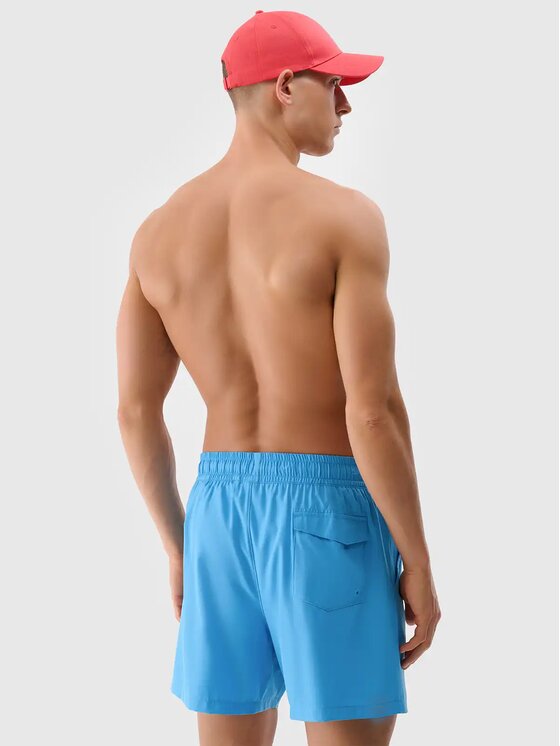 4F 4F Shorts da mare 4FWSS25UBDSM134-48S Blu Regular Fit