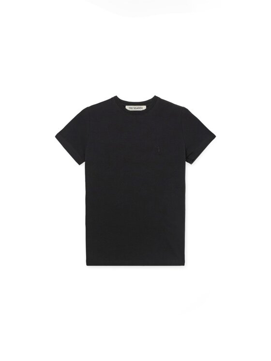 Trussardi Trussardi T-Shirt G1086000240N033 Czarny Regular Fit