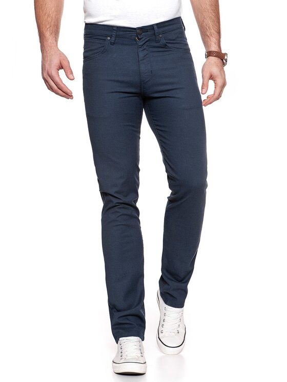 Wrangler Wrangler Pantaloni di tessuto ARIZONA Blu Straight Fit