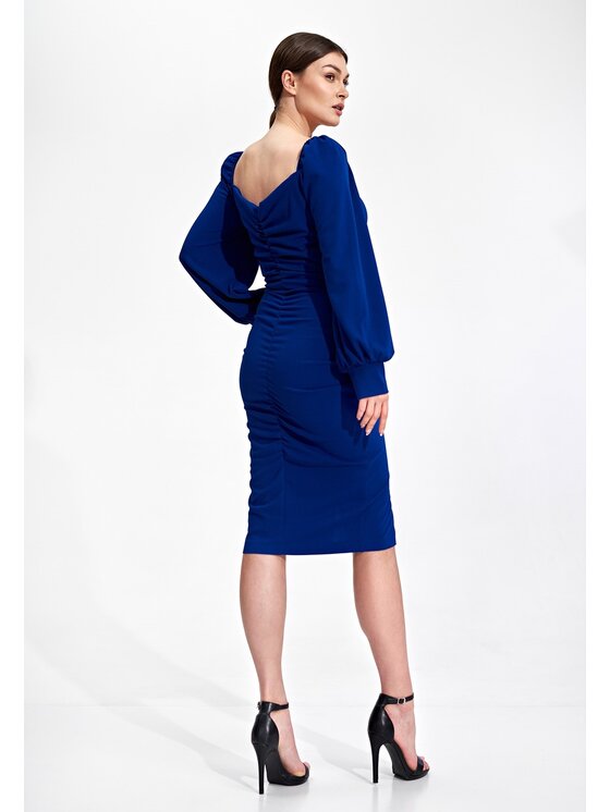 FIGL FIGLFIGL Vestito M871 Blu Slim Fit