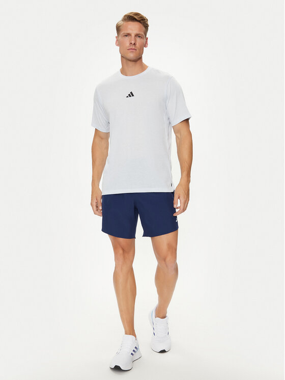 adidas adidas Tehnička majica Workout Logo IT2128 Plava Regular Fit