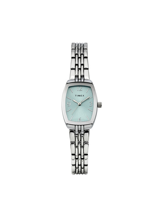 Timex Timex Ročna ura Charlotte TW2Y22500 Srebrna