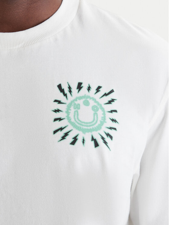 HUGO HUGO T-shirt Nextralio 50560090 Bianco Regular Fit