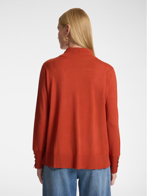 Elena Mirò Elena Mirò Maglione M039Z000800N017 Arancione Regular Fit