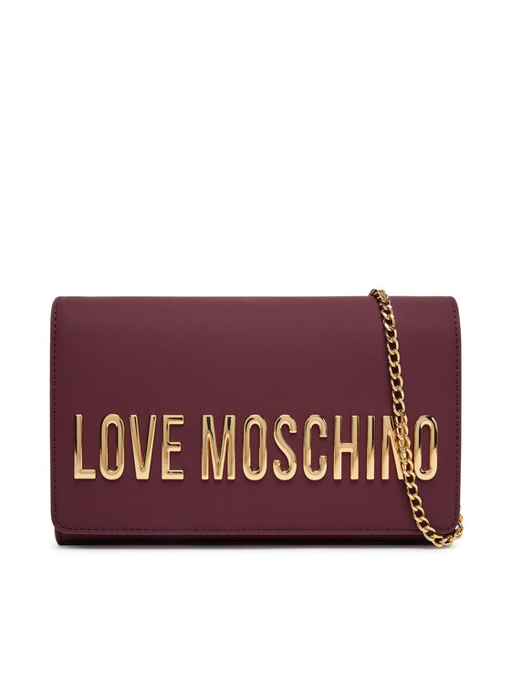 LOVE MOSCHINO Torebka JC4103PP1NKD0552 Bordowy