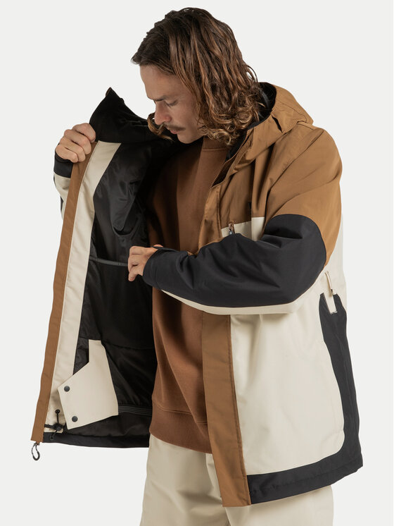 DC Shoes DC Shoes Skijacke Defiant ADYTJ03089 Braun Regular Fit