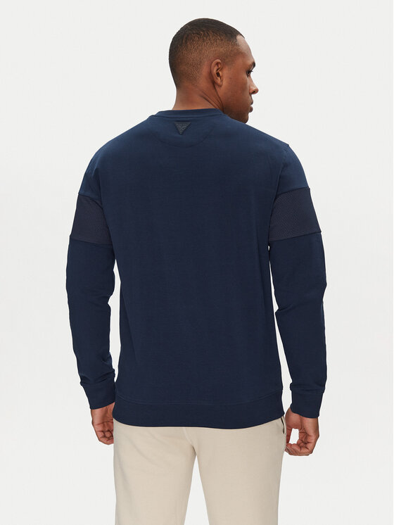 Guess Guess Sweatshirt Z5GQ09 K6ZS1 Dunkelblau Regular Fit