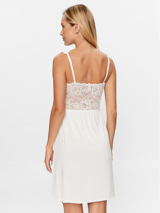 Hunkemöller Hunkemöller Sottoveste Nora 175246 Bianco Feminine Fit