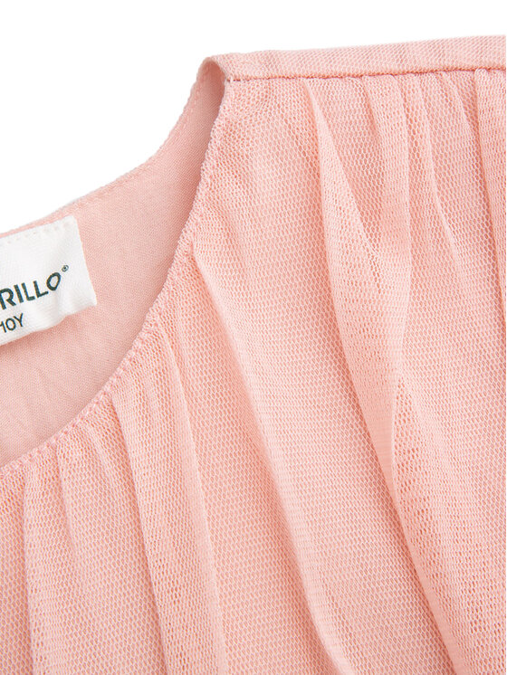 Coccodrillo Coccodrillo Elegantné šaty WC5128207EJG Ružová Regular Fit