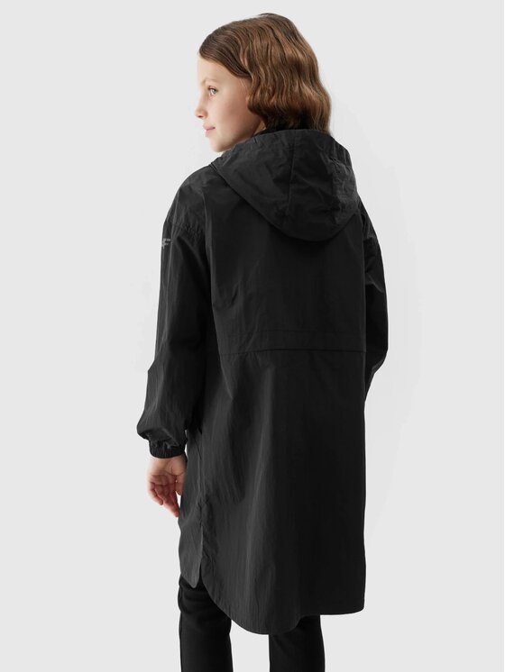 4F 4F Bunda pro přechodné období 4FJWSS24TJACF129-21S Černá Oversize