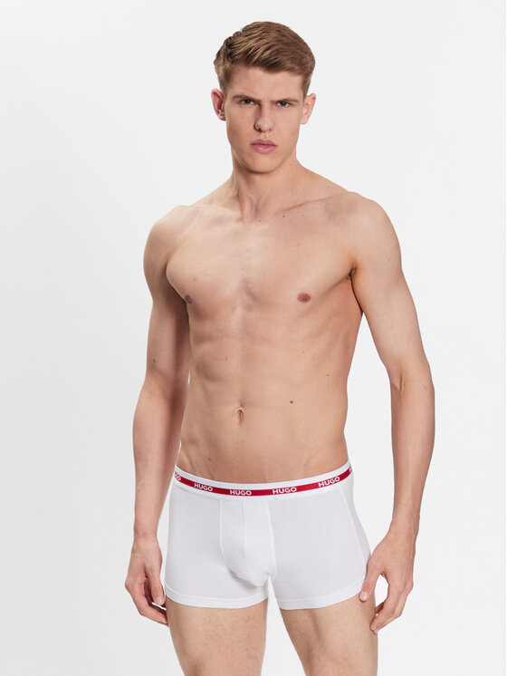 HUGO Hugo Set od 3 para bokserica 50492375 Bijela