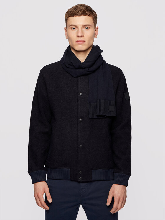 BOSS Boss Шал Aktaron 50446143 Тъмносин