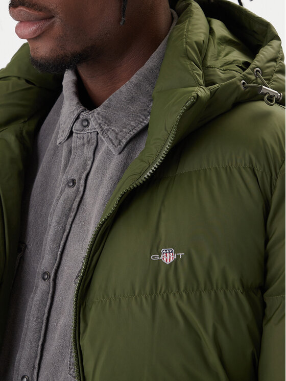 Gant Gant Зимно яке Active Cloud 7006534 Зелен Regular Fit