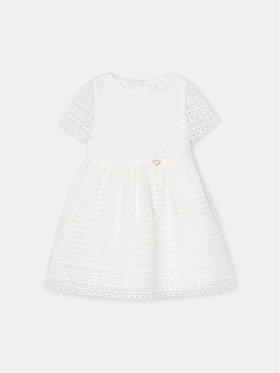 Mayoral Mayoral Elegantne kleit 03918 Ekrüüvärv Regular Fit