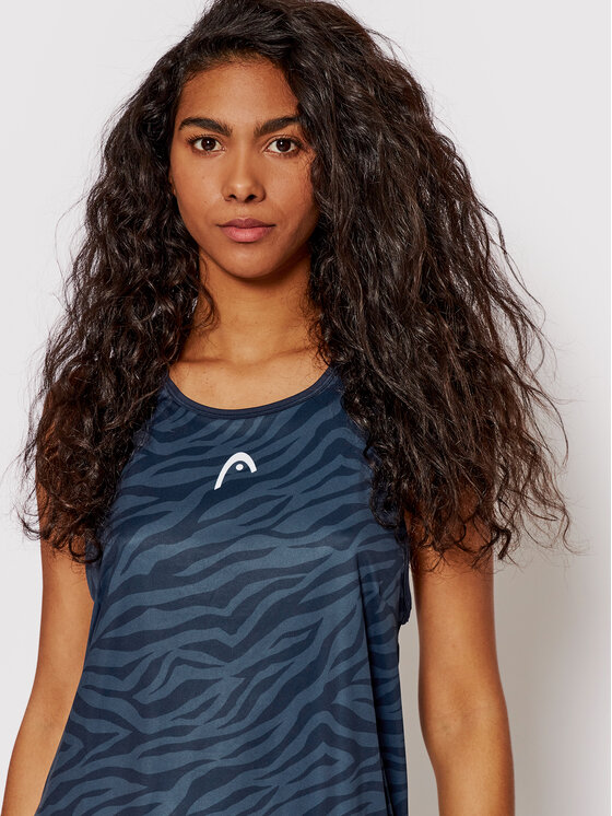 Head Head Тениска от техническо трико Agility 814532 Тъмносин Regular Fit