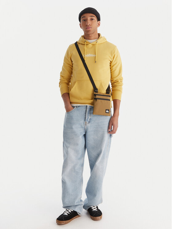 Quiksilver Quiksilver Džemperis Screen Fleece Fineline EQYFT05136 Geltona Regular Fit