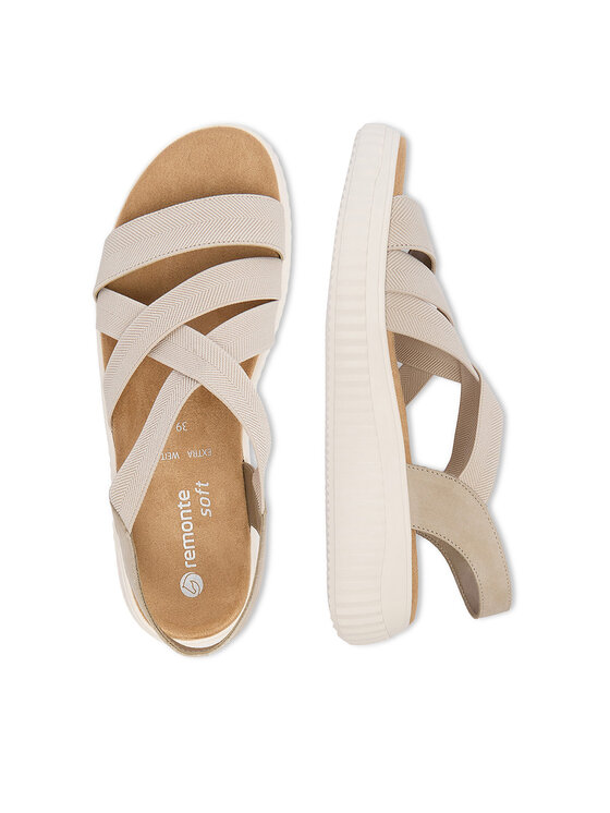 Remonte Remonte Sandalen CEO-D3L52-60 Beige